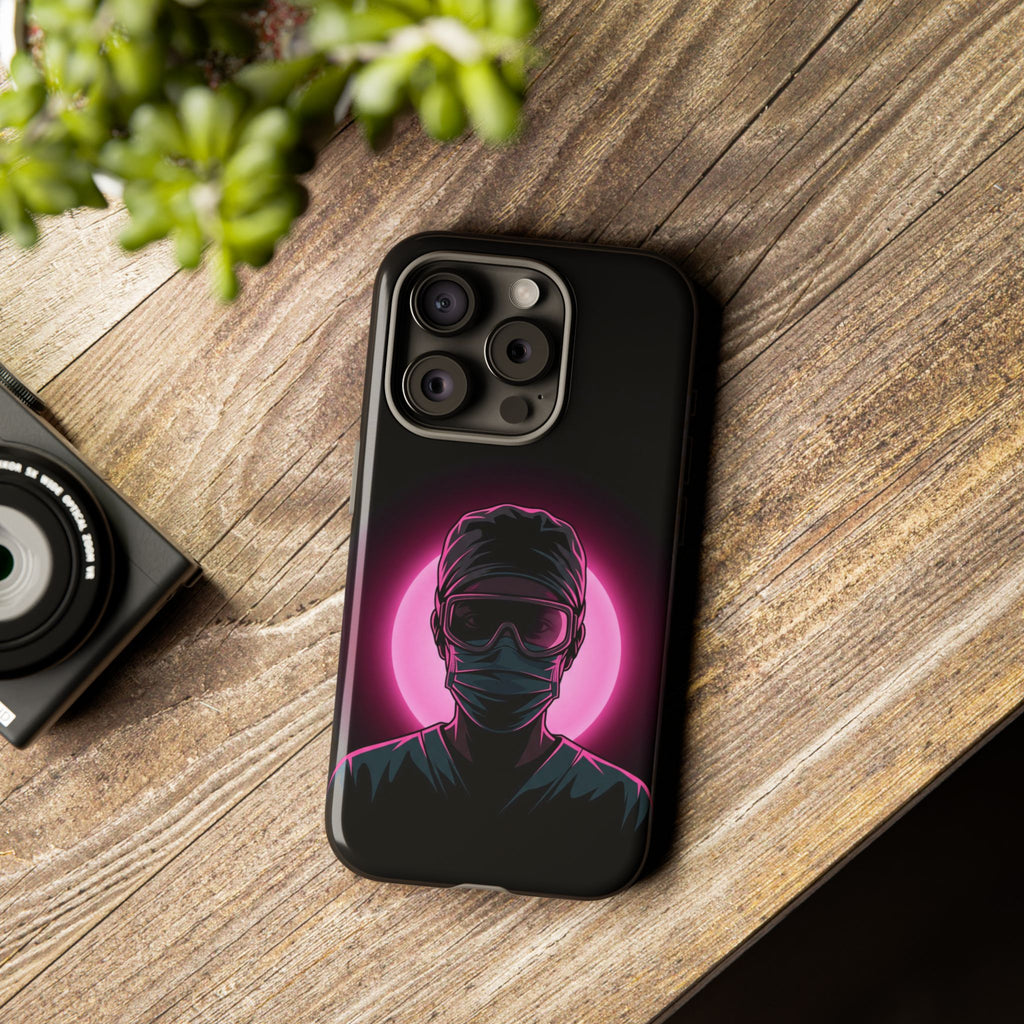 Nurse Neon Silhouette Phone Case - Samsung & iPhone Series