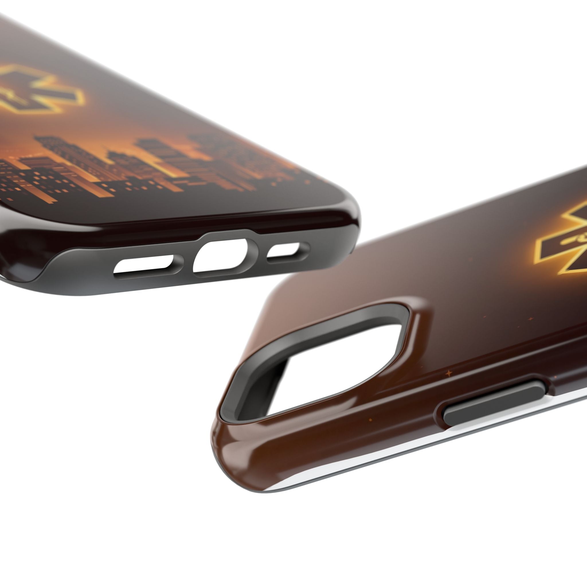 Paramedic/EMT Skyline Phone Case — Magnetic Wireless Charging Cover