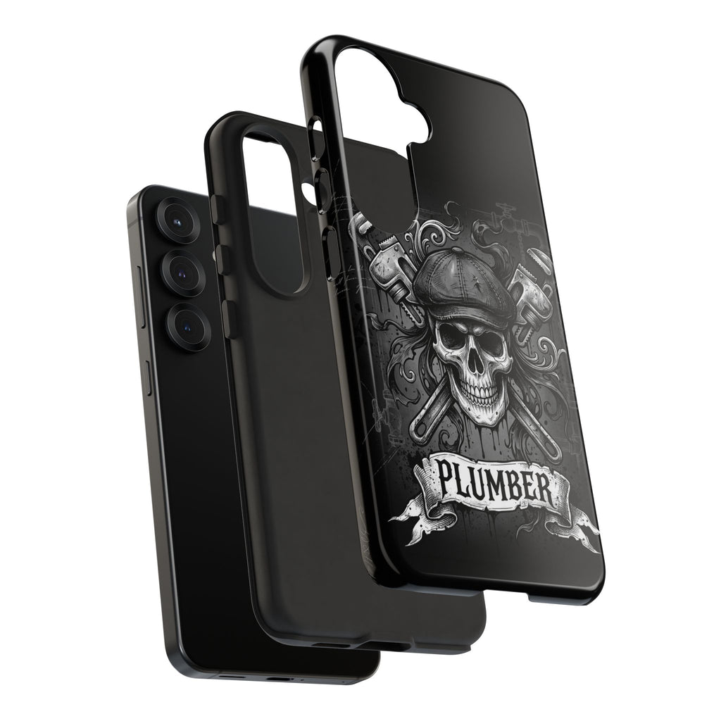 Gothic Skull Plumber Phone Case - Samsung & iPhone Series