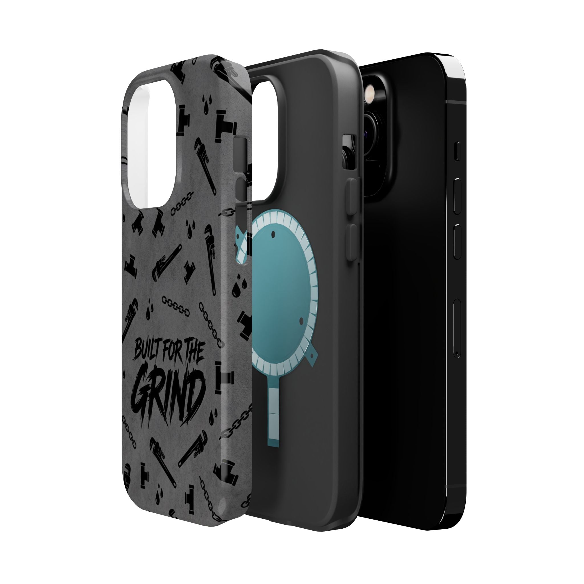 Built for the Grind Phone Case — Plumber Tools Wireless Charging Cover