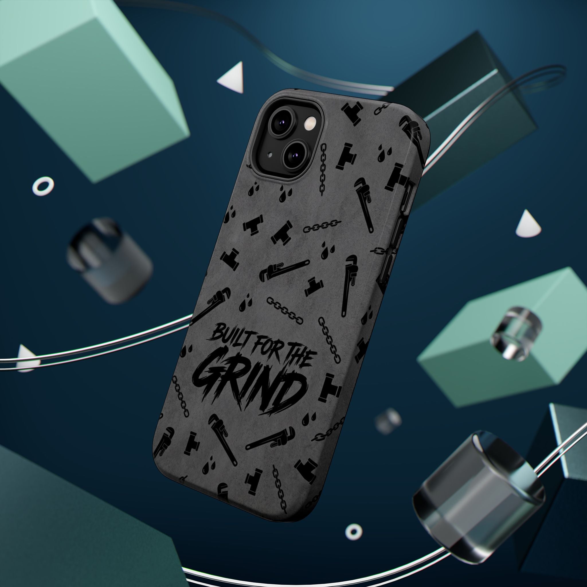 Built for the Grind Phone Case — Plumber Tools Wireless Charging Cover