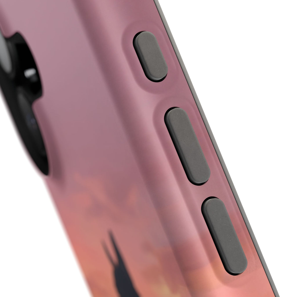 Personalized French Bulldog City Skyline Sunset Phone Case — Wireless Charging Cover