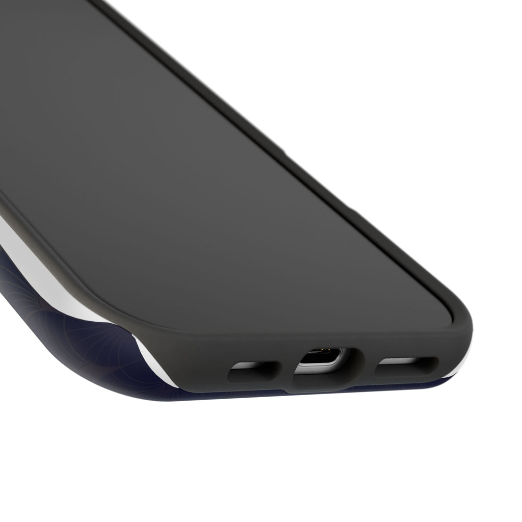 Art Deco Labrador Phone Case — Tough Magnetic Case with Wireless Charging