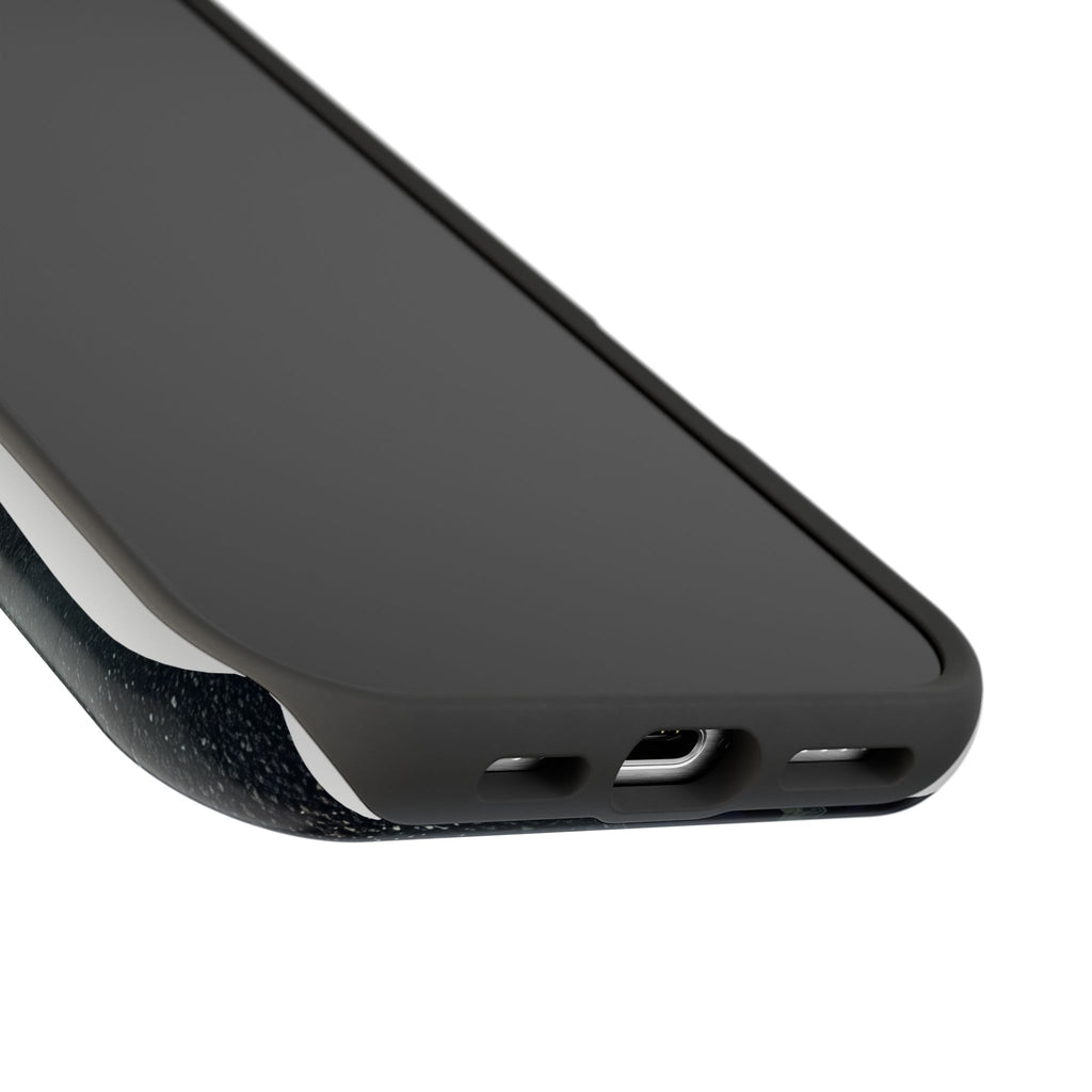 Paramedic Green Storm Phone Case — Magnetic Wireless Charging Cover