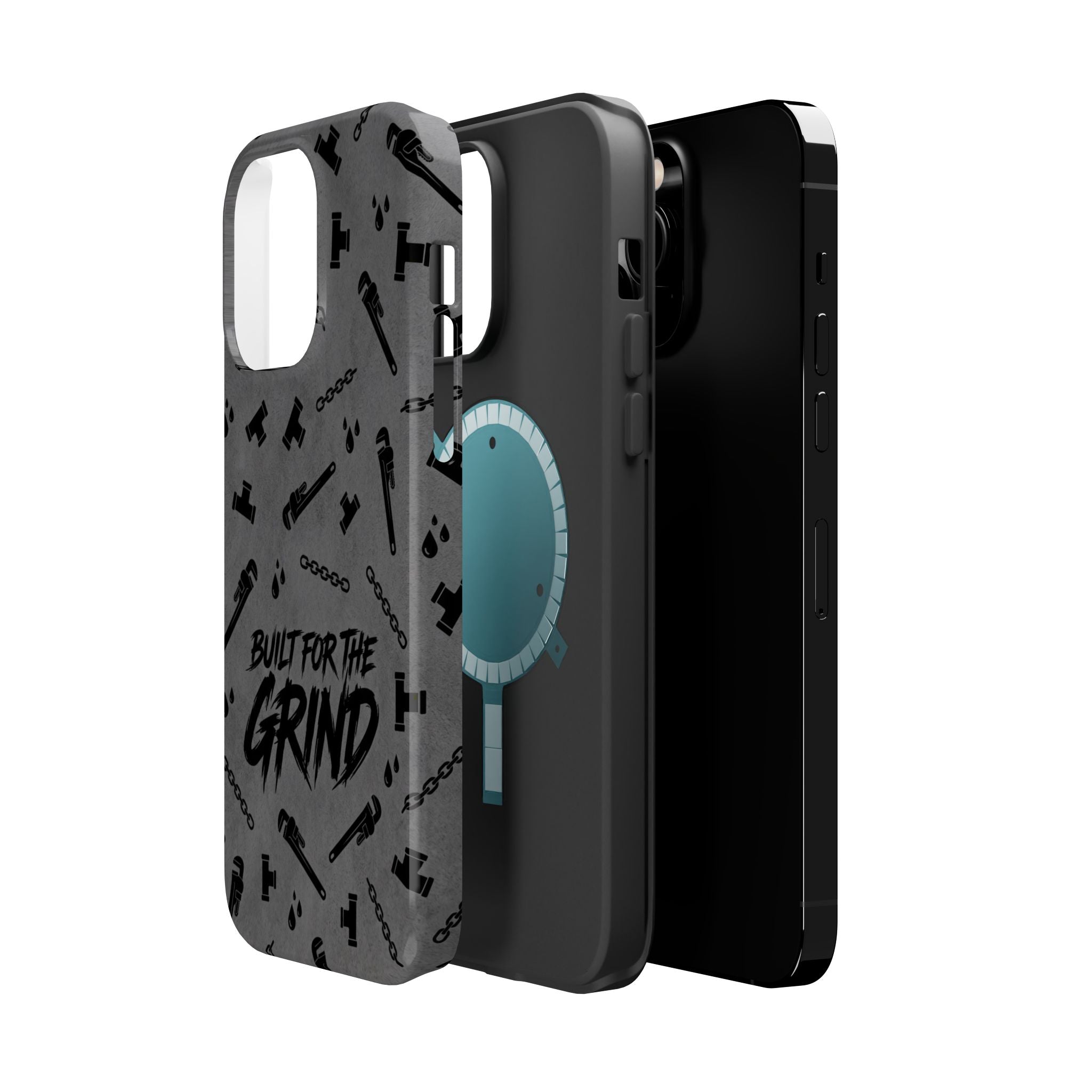 Built for the Grind Phone Case — Plumber Tools Wireless Charging Cover