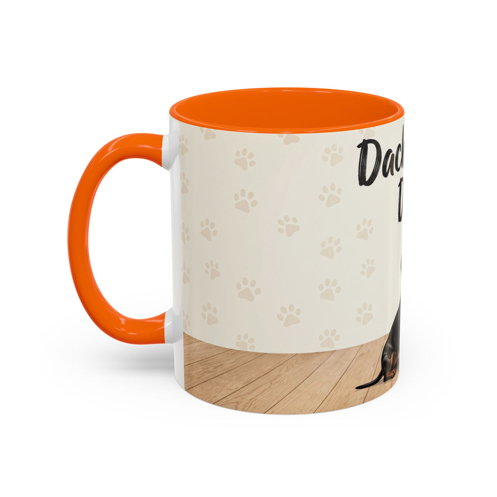 Dachshund Dad Mug | Cute Dog Dad Coffee Mug | Wiener Dog Gift for Dachshund Lovers