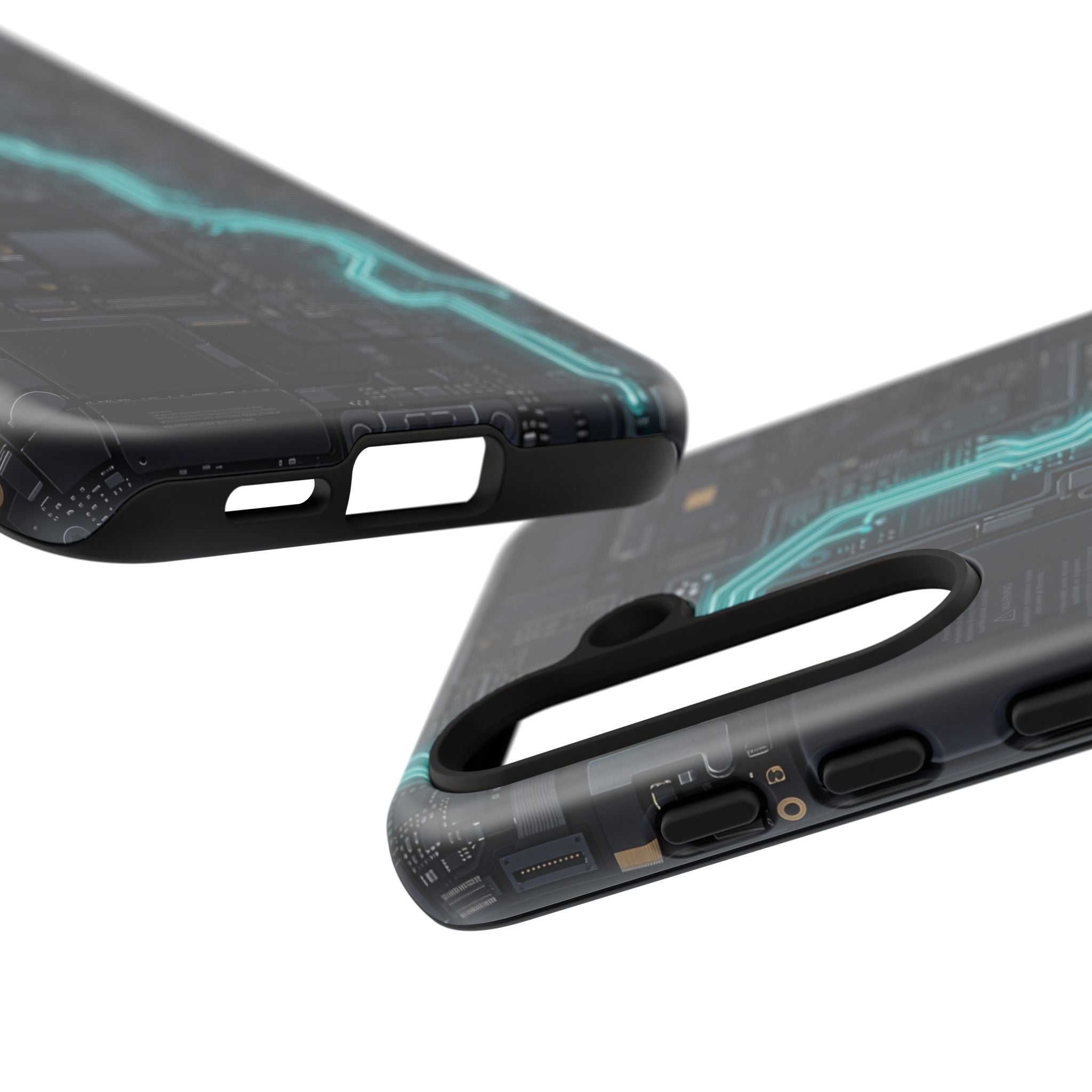 Electrician Cyan Circuit Phone Case - Samsung & iPhone Series
