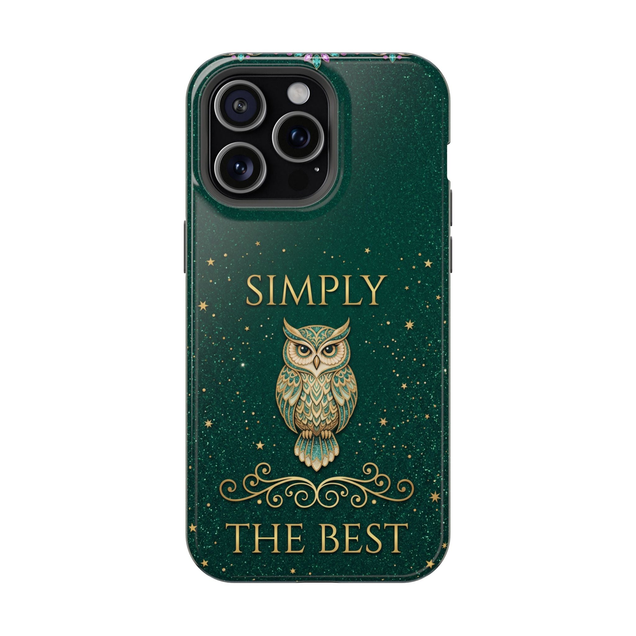 Simply The Best Wise Owl Phone Case — Wireless Charging Cover