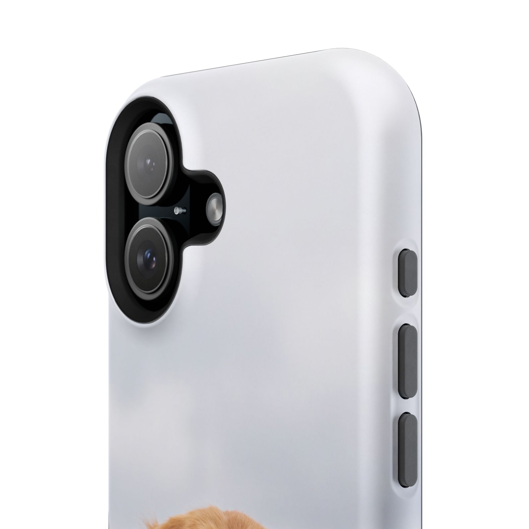 Golden Retriever Phone Case — Impact-Resistant Wireless Charging Cover