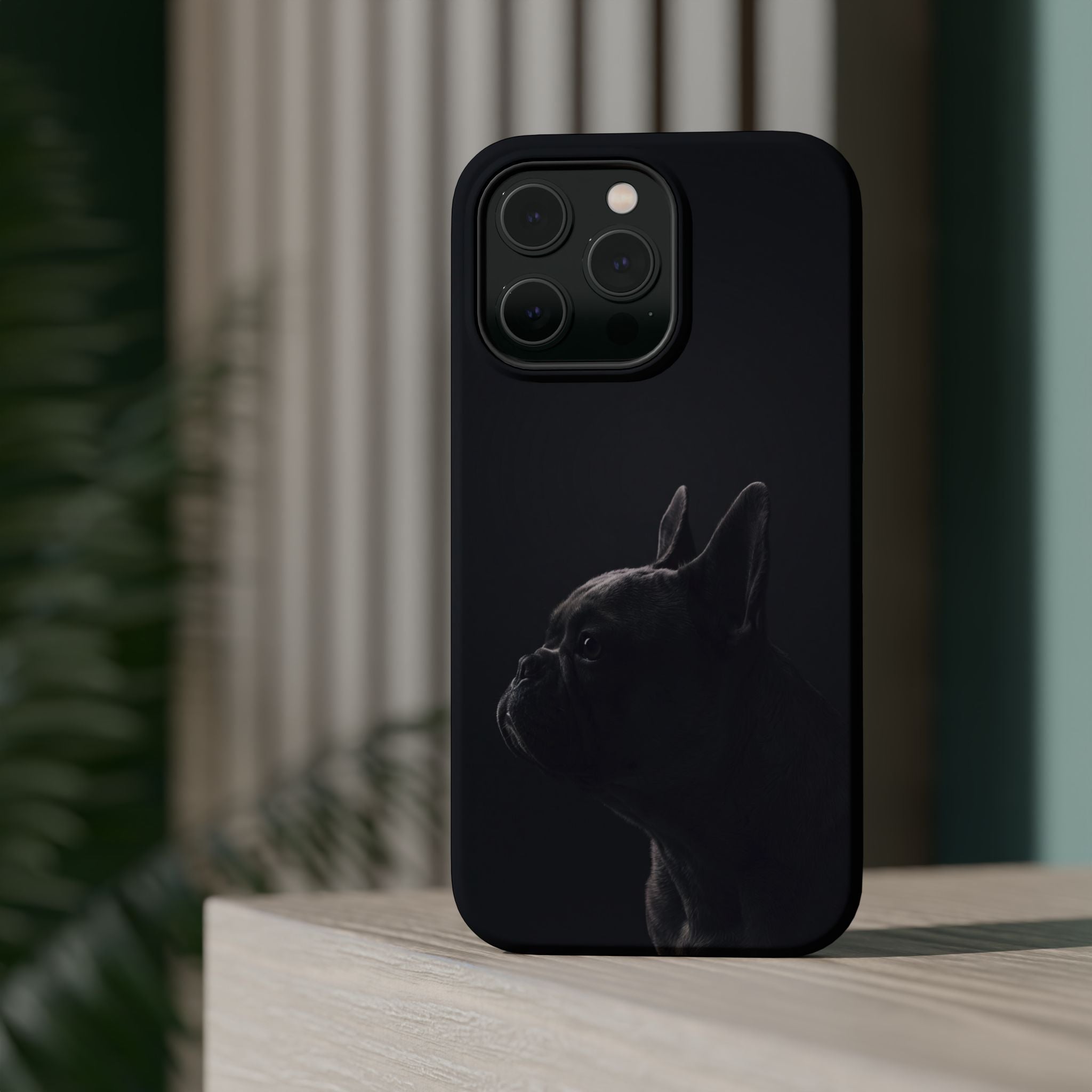 French Bulldog Phone Case — Impact-Resistant Wireless Charging Cover