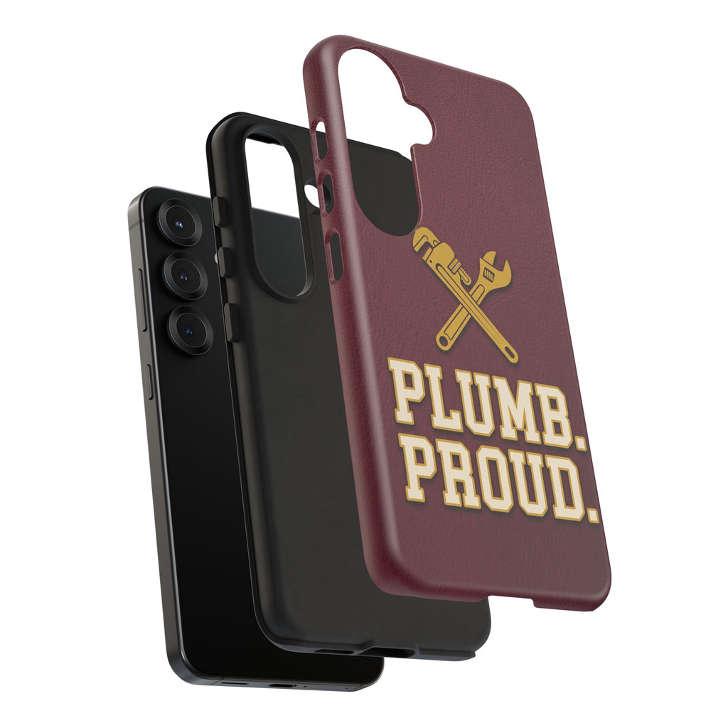 Plumb. Proud. Varsity Print Phone Case - Samsung & iPhone Series