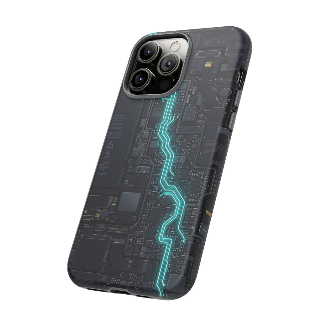 Electrician Cyan Circuit Phone Case - Samsung & iPhone Series