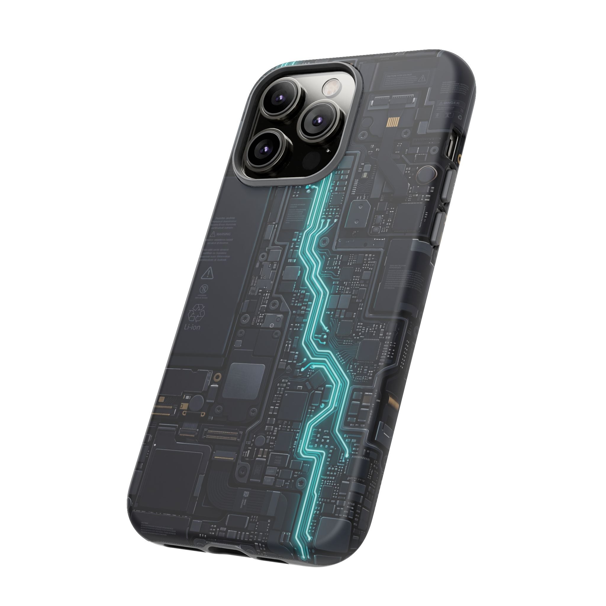 Electrician Cyan Circuit Phone Case - Samsung & iPhone Series