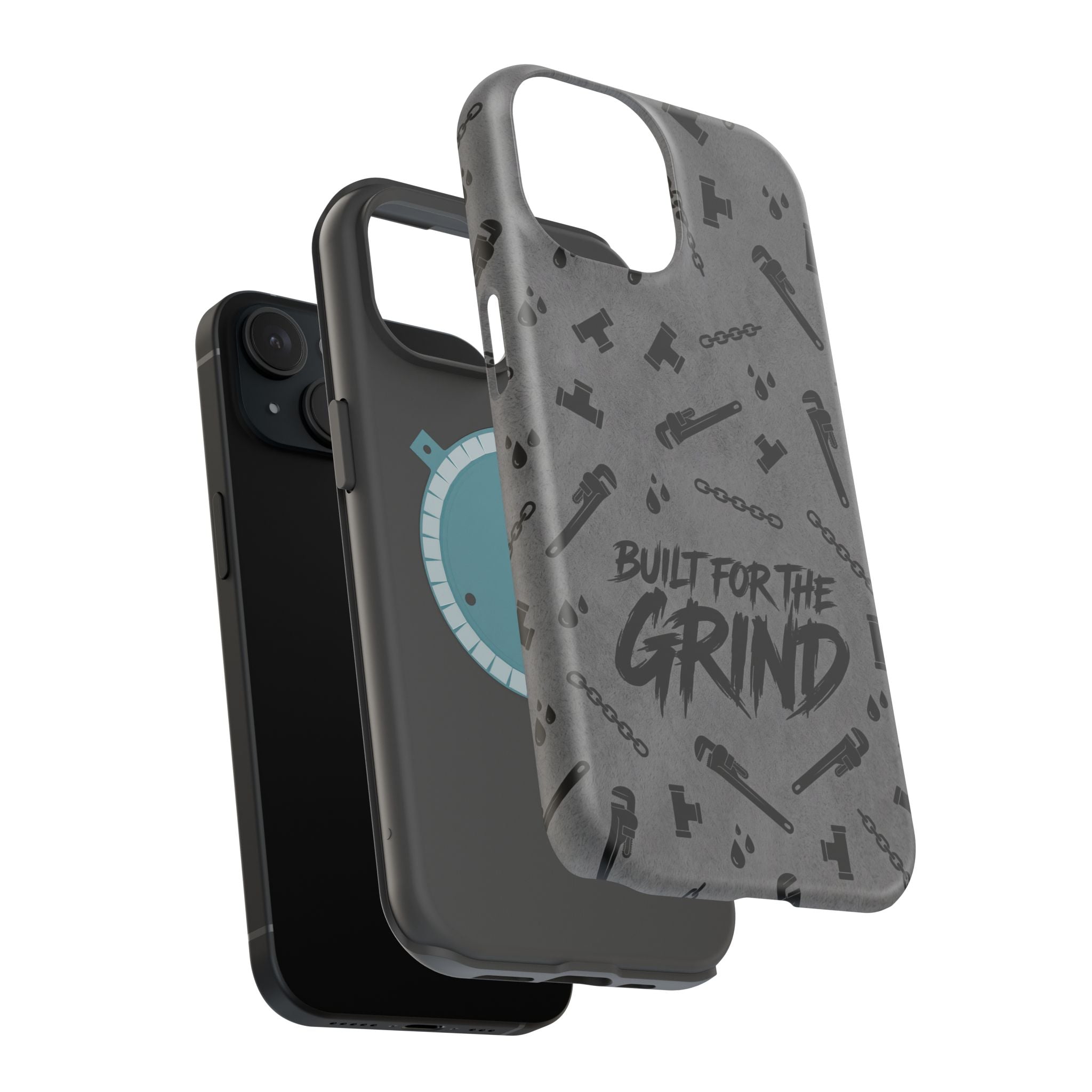 Built for the Grind Phone Case — Plumber Tools Wireless Charging Cover