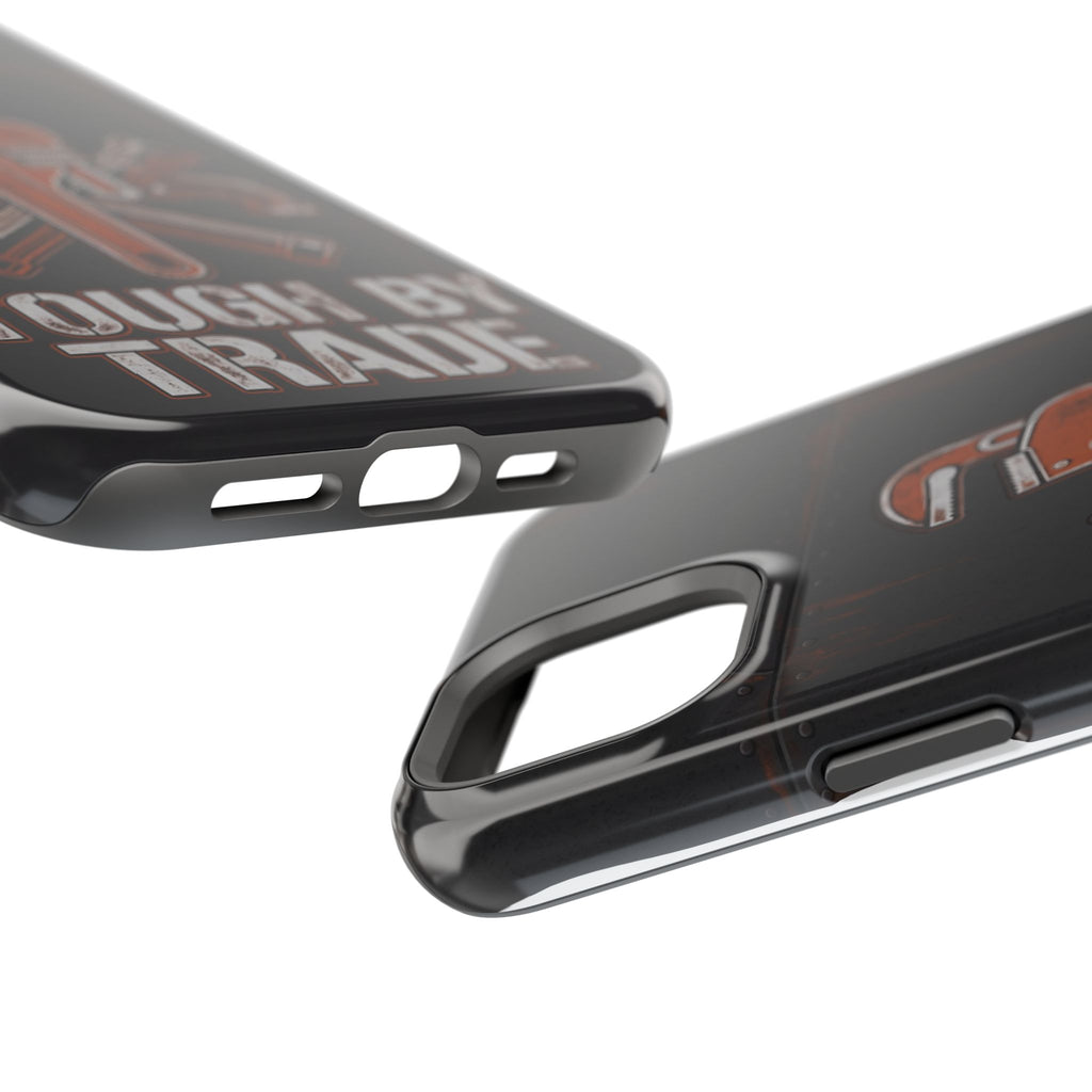 Tough By Trade Phone Case — Crossed Wrenches Wireless Charging Cover