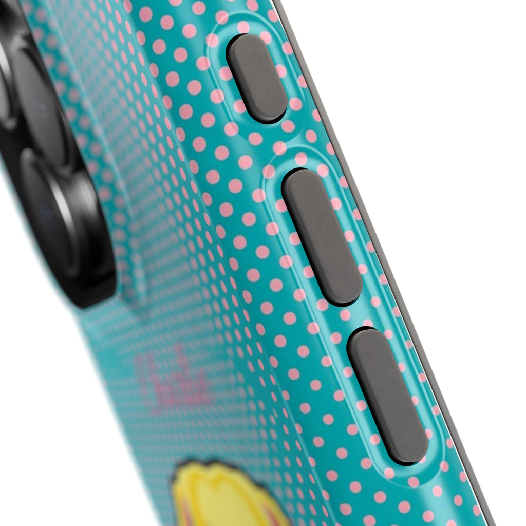 Personalized Pop Art Labrador Phone Case — Tough Magnetic Case with Wireless Charging