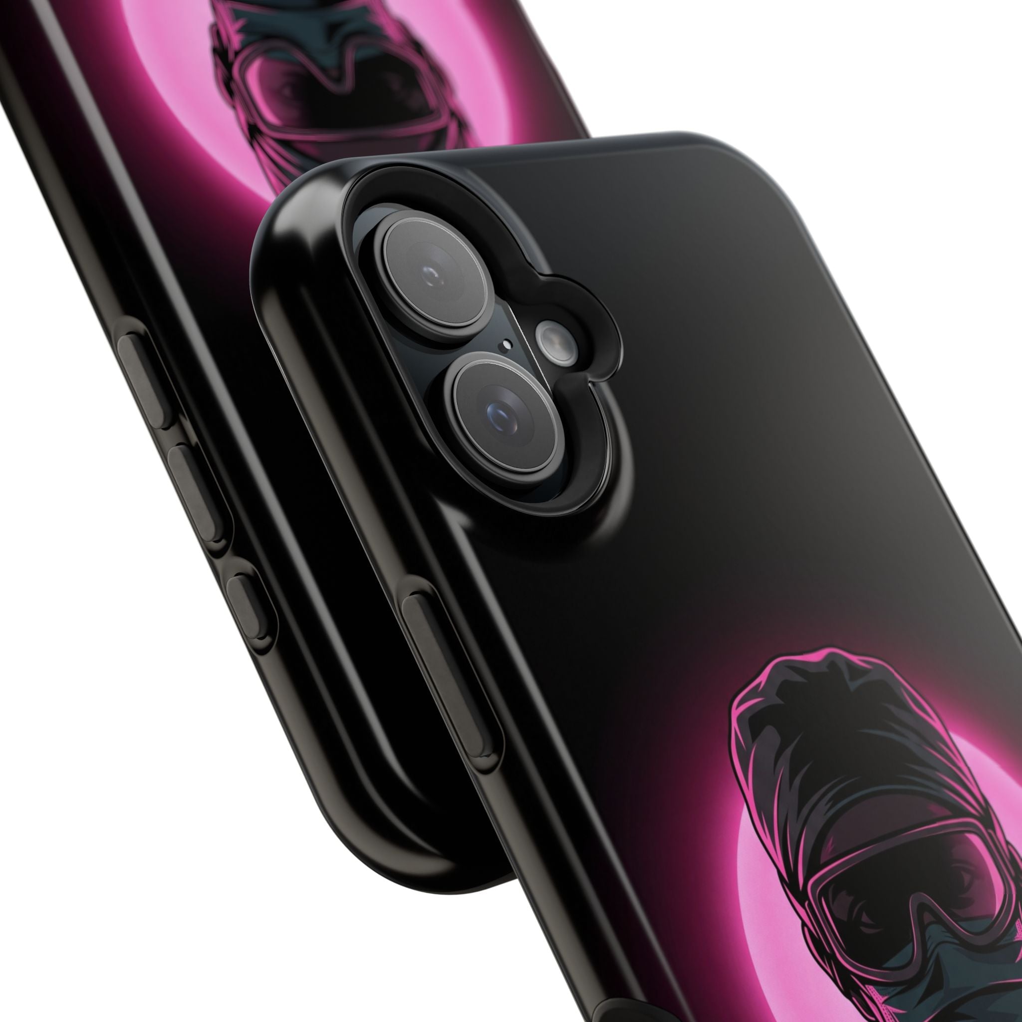 Nurse Portrait Phone Case — Navy Wireless Charging Cover