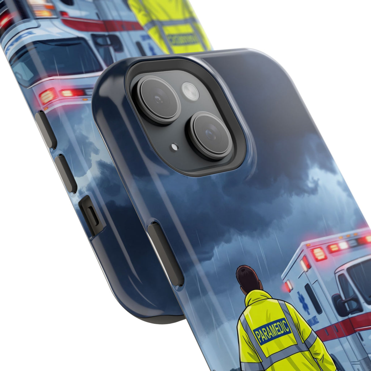 Personalized EMS Storm Phone Case — Wireless Charging Cover