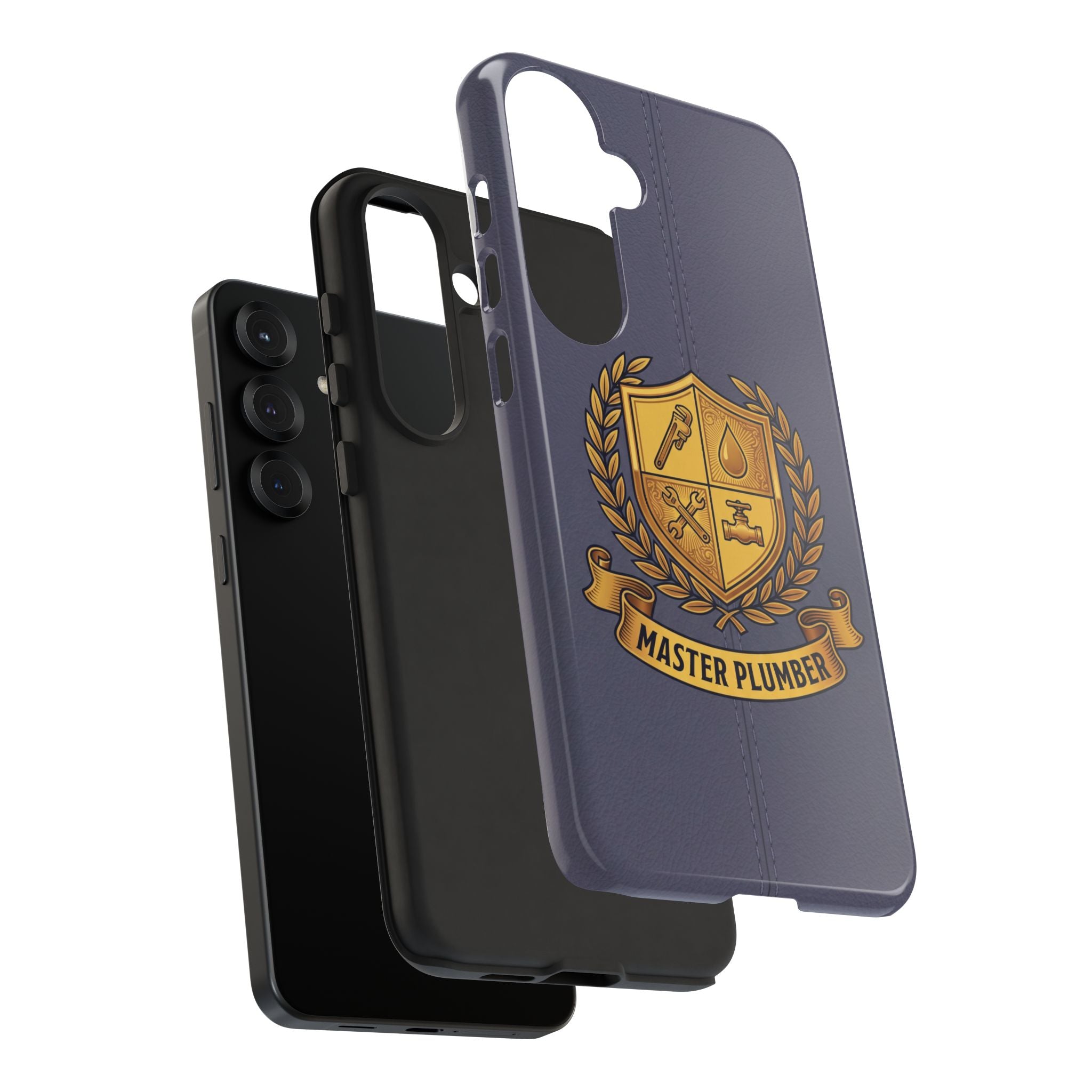 Master Plumber Slate Crest Phone Case - Samsung & iPhone Series