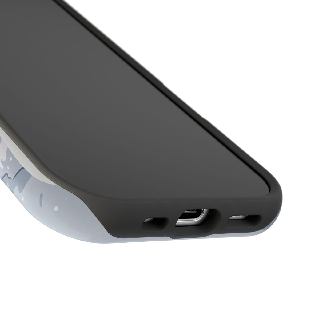 Paramedic/EMT Winter Phone Case — Magnetic Wireless Charging Cover