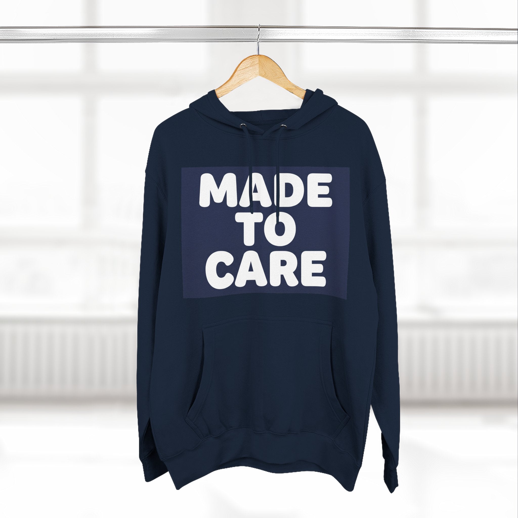 Made to Care Nurse Hoodie — Unisex Pullover for Healthcare Professionals & Caregivers