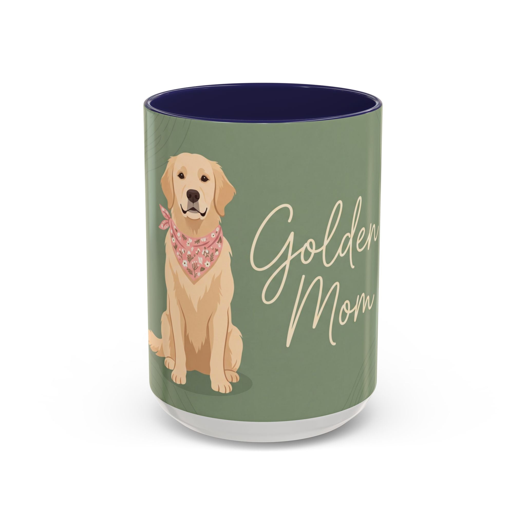 Golden Mom Mug | Golden Retriever Lover Gift | Cute Dog Mom Coffee Mug