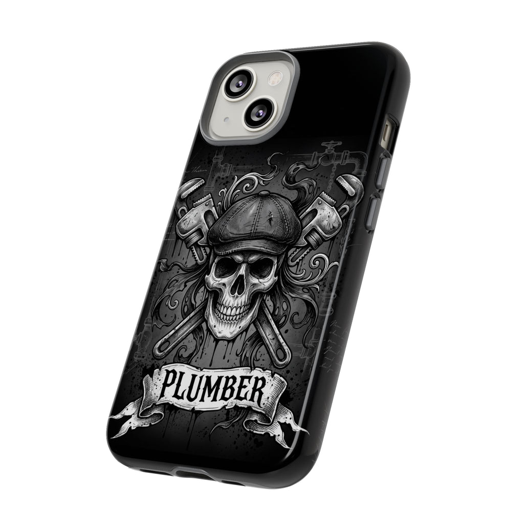 Gothic Skull Plumber Phone Case - Samsung & iPhone Series