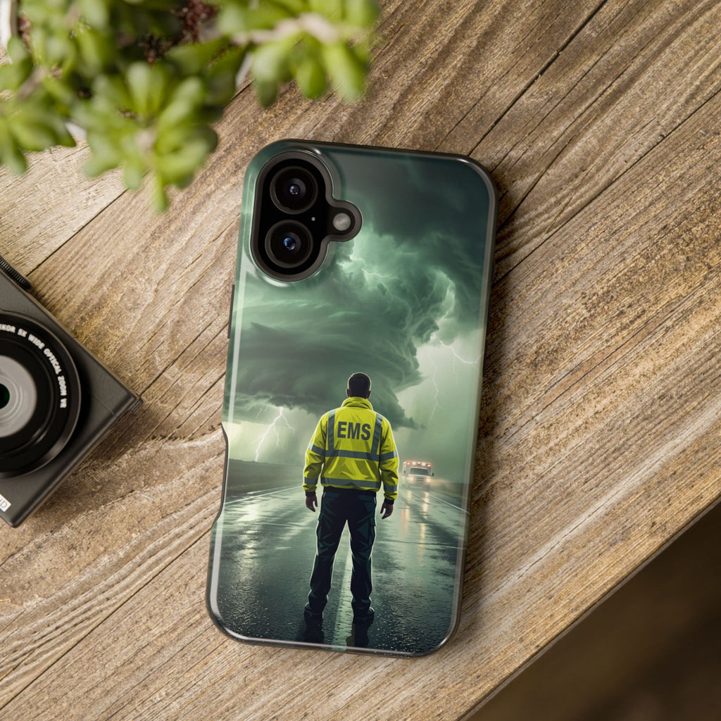 EMS Green Storm Phone Case — Magnetic Wireless Charging Cover