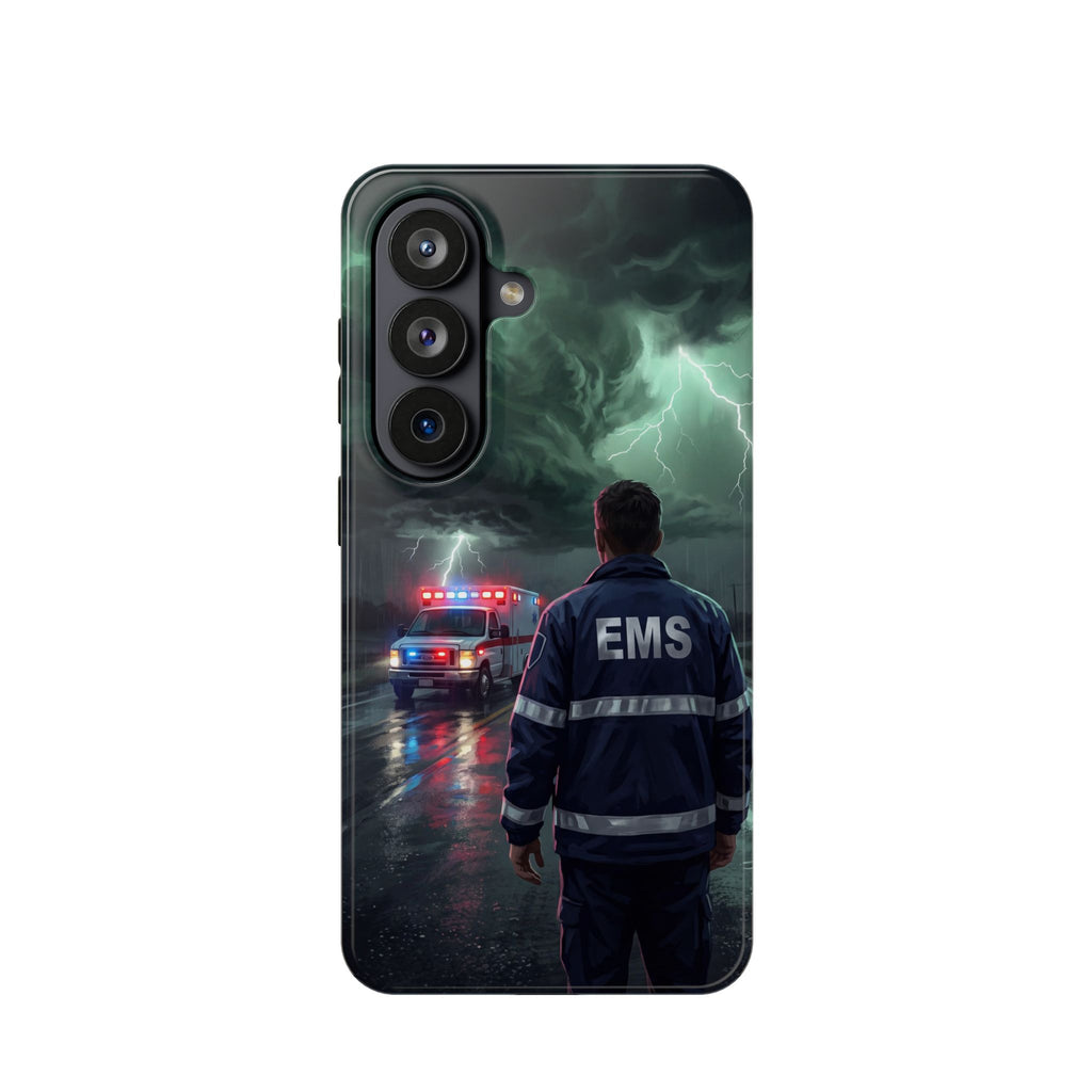 EMS Green Storm City Phone Case — Magnetic Wireless Charging Cover