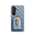 Personalized Quilted Nurse Phone Case — Wireless Charging Cover