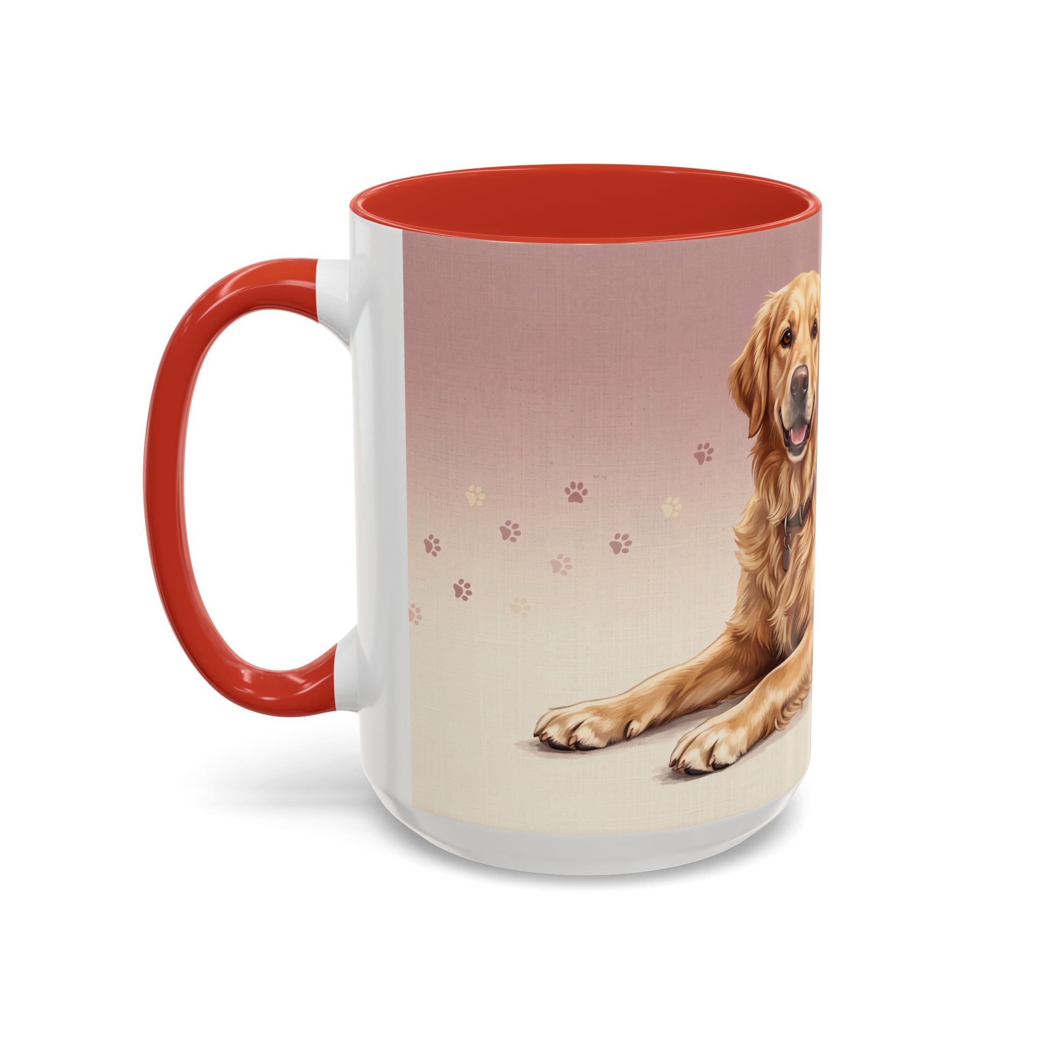 Golden Retriever Lying Down Mug | Golden Retriever Lover Gift | Cute Dog Coffee Mug