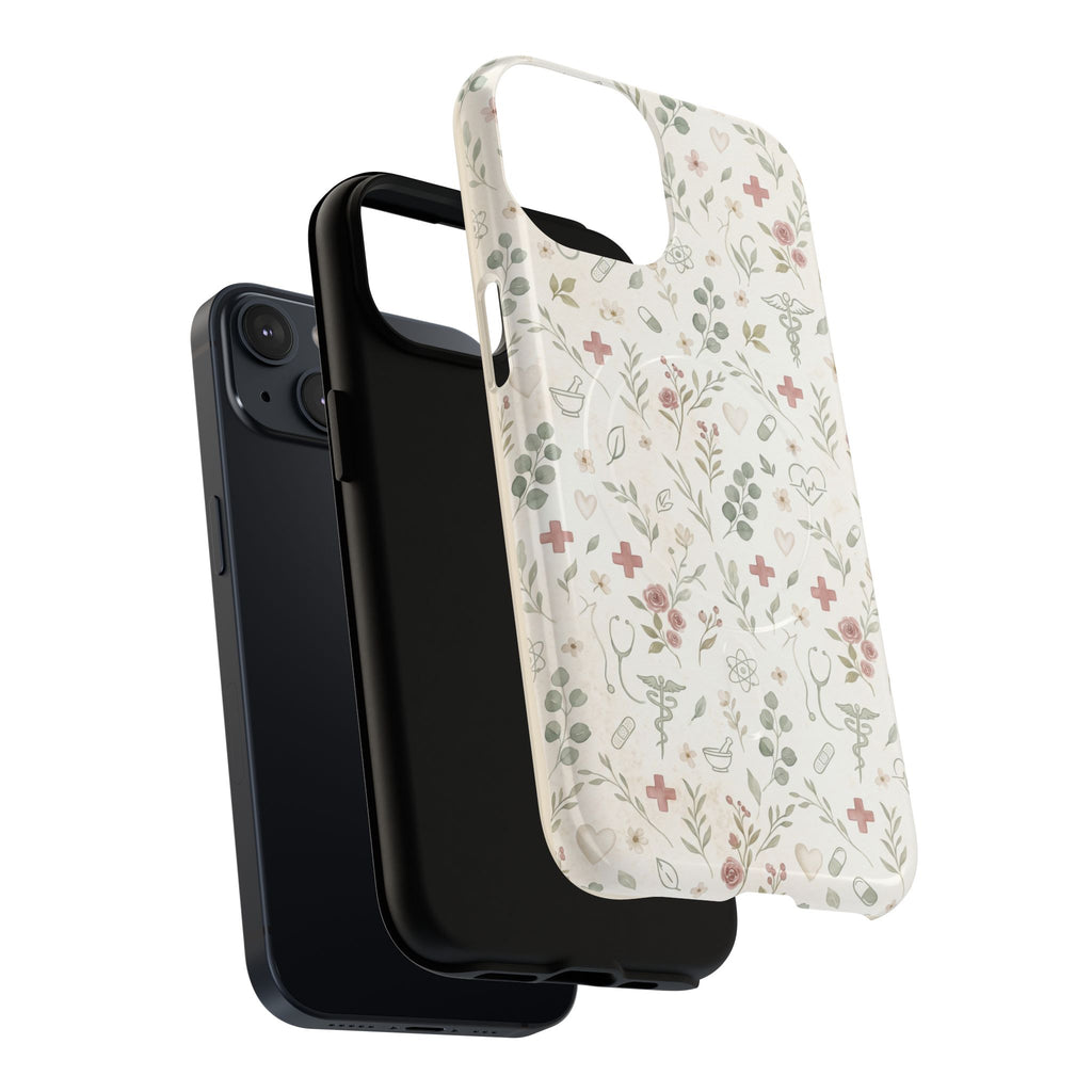 Floral Watercolor Phone Case – Botanical Print Case for iPhone