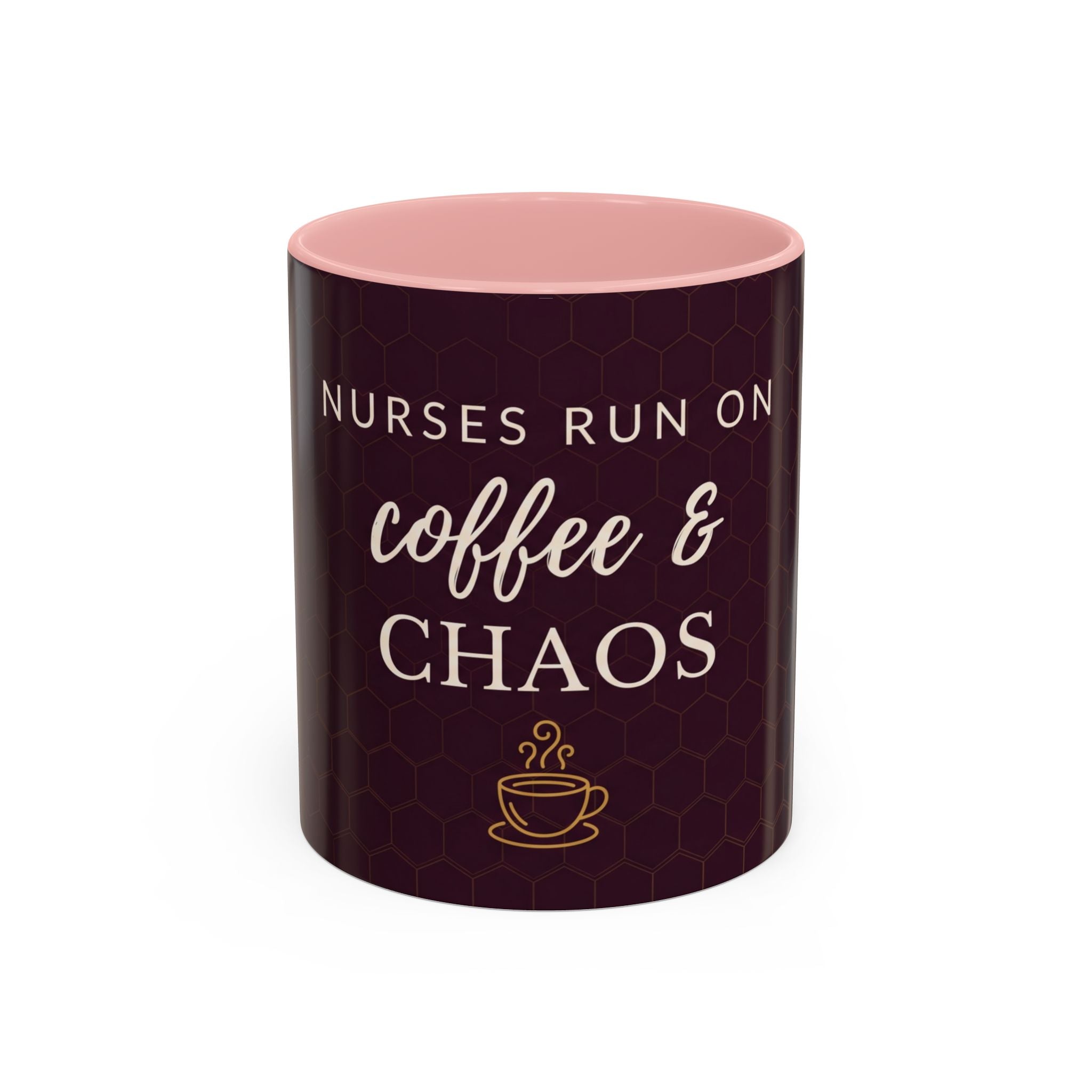Coffee Mug for Nurses | Nurses run on coffee & chaos | Nurse Appreciation Gift | Gift for Her