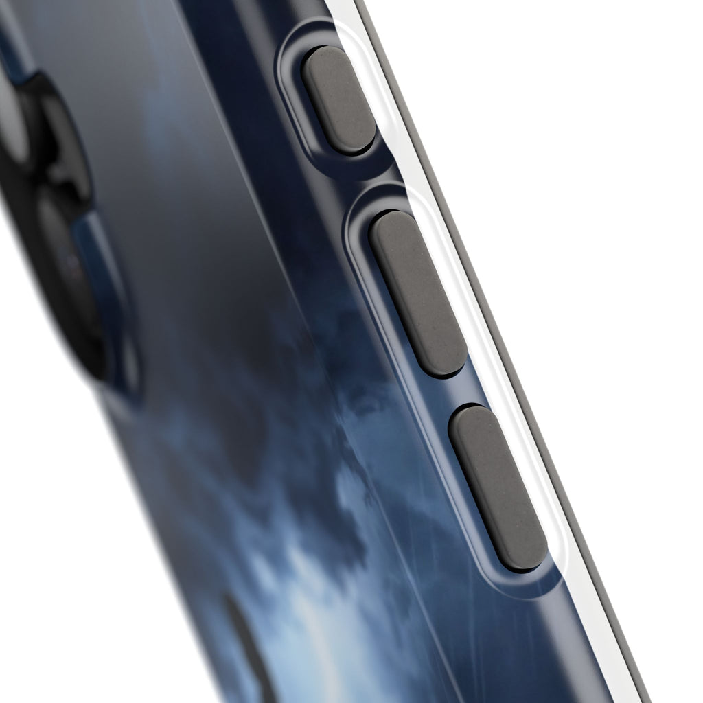 Personalized Lightning Storm EMS Phone Case — Wireless Charging Cover