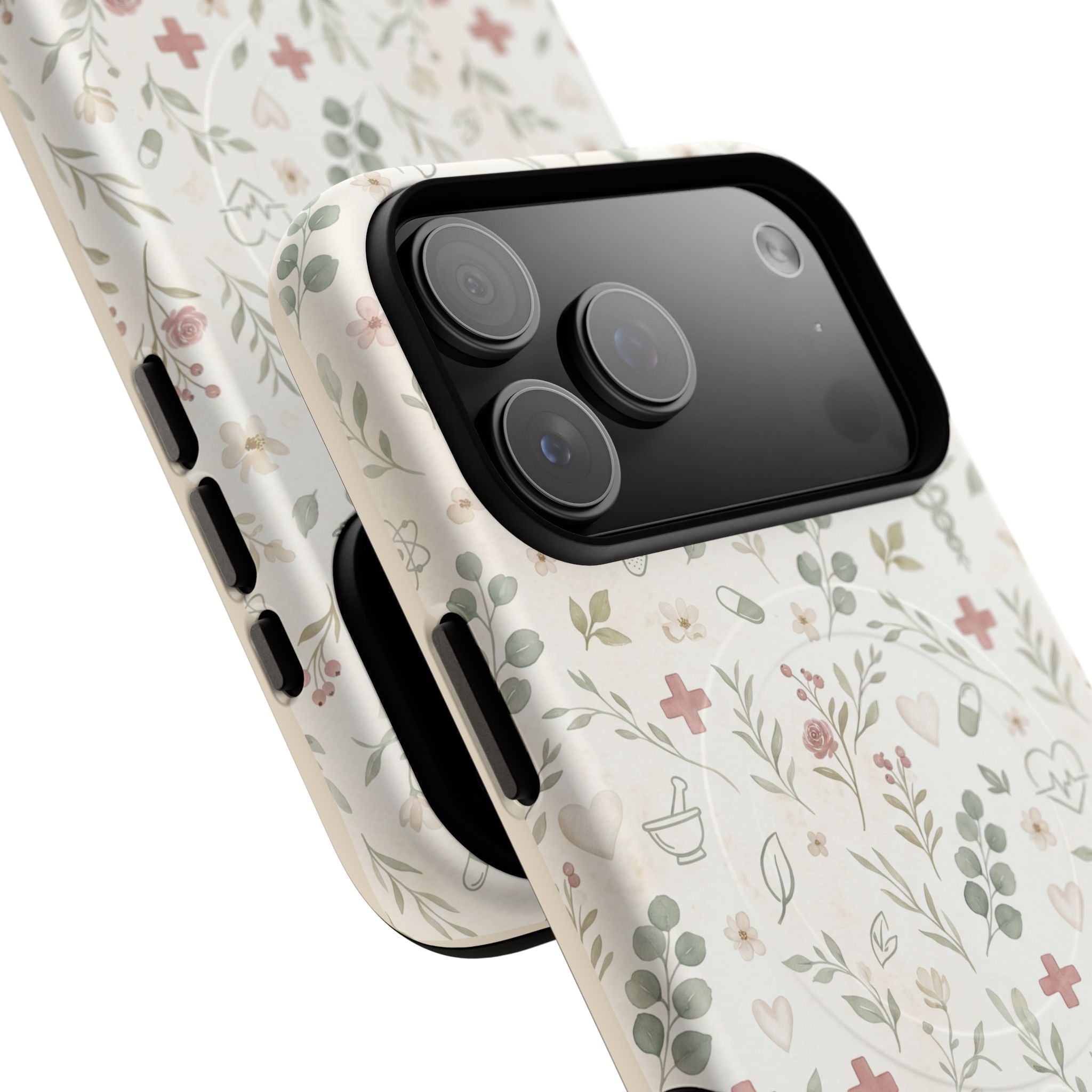 Floral Watercolor Phone Case – Botanical Print Case for iPhone