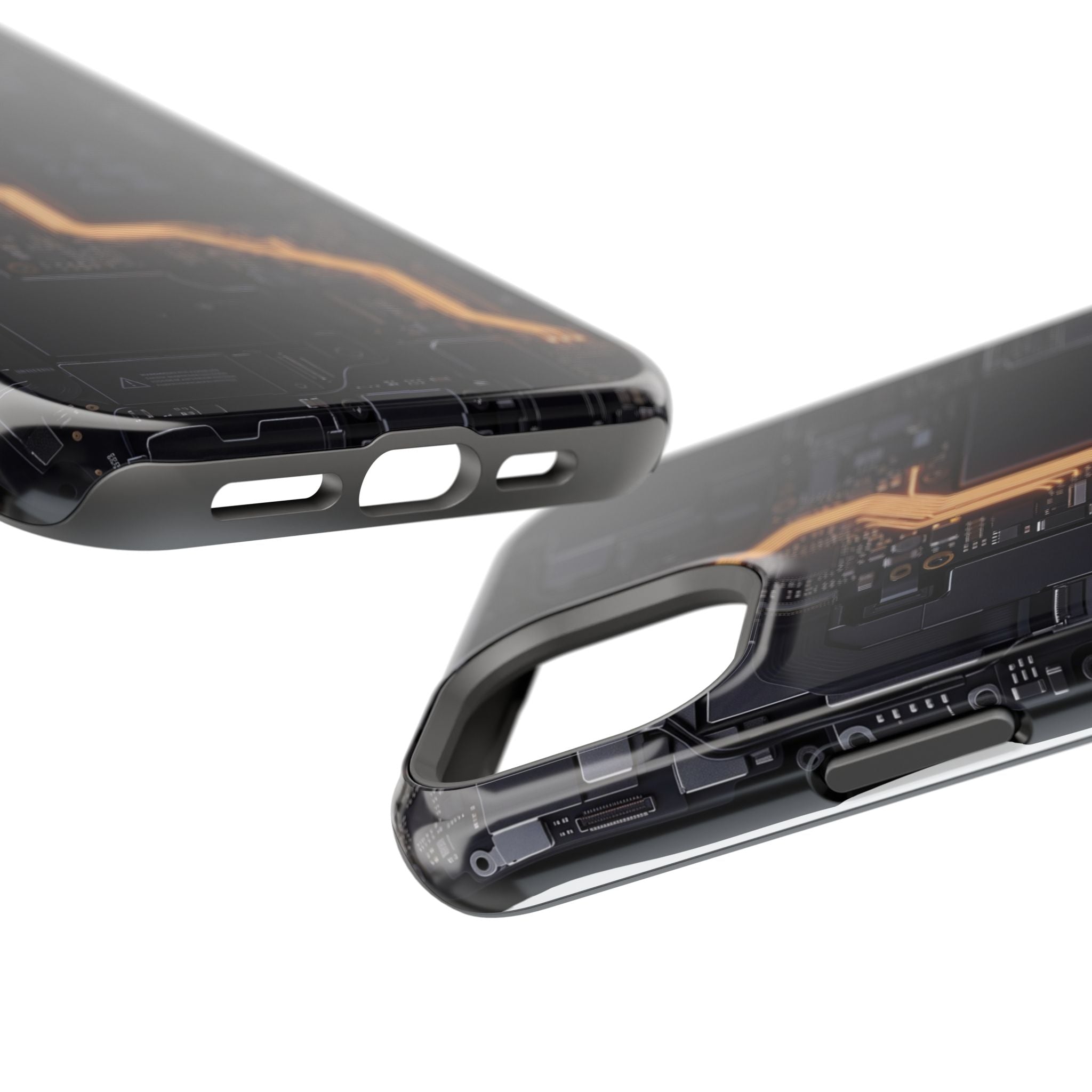 Electrician Circuit Bolt Phone Case — Impact-Resistant Wireless Charging Cover