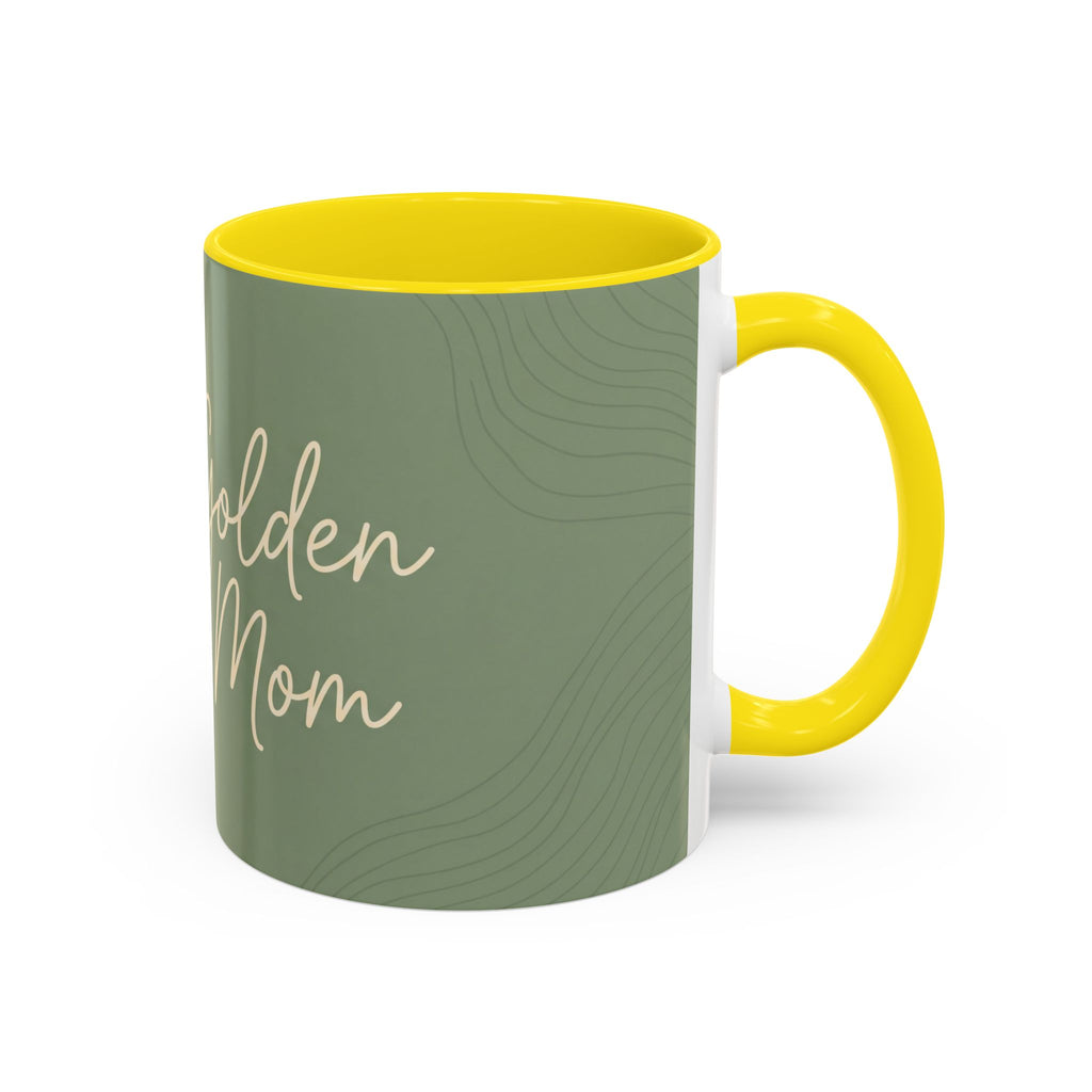 Golden Mom Mug | Golden Retriever Lover Gift | Cute Dog Mom Coffee Mug