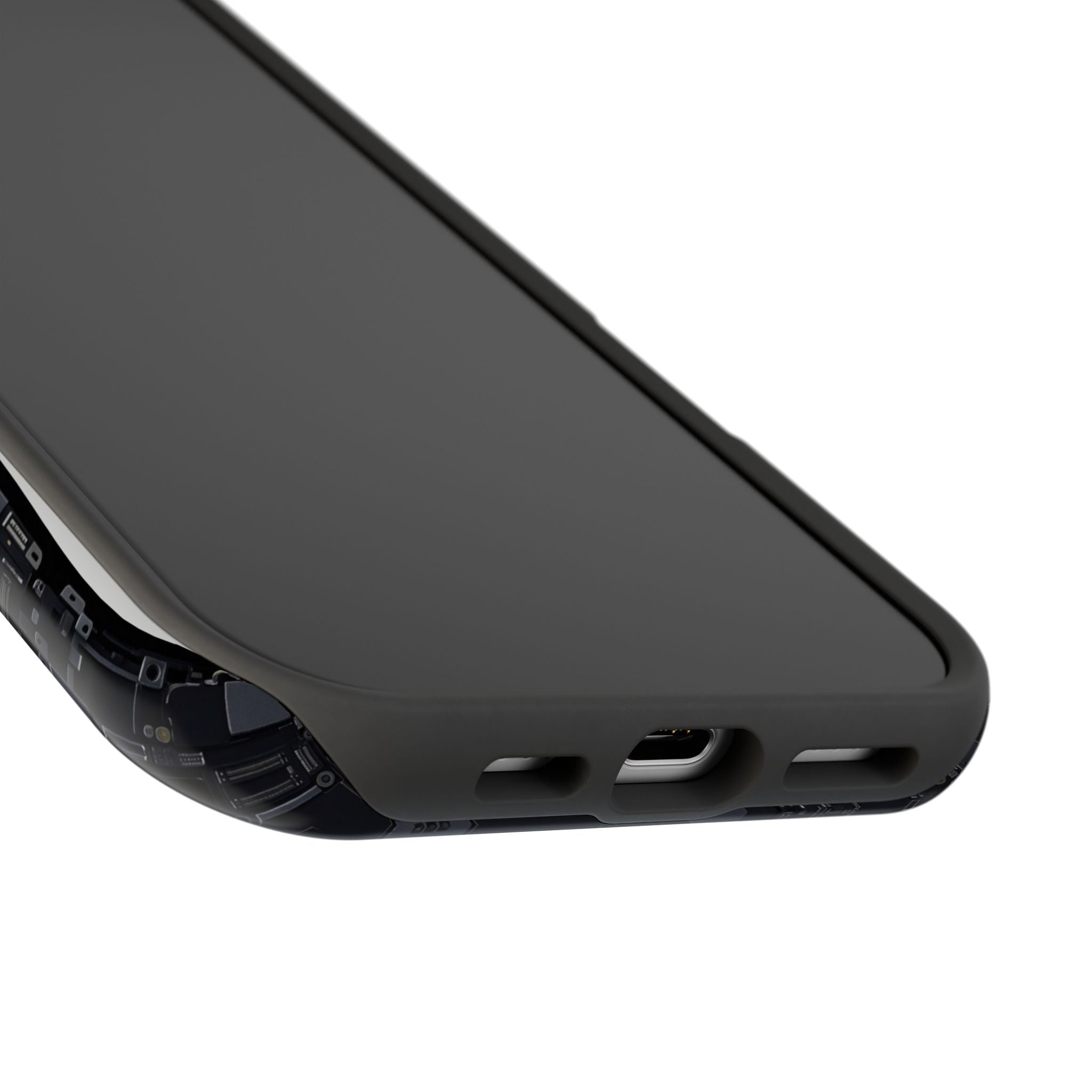 Circuit Core Phone Case — Motherboard Print Wireless Charging Cover