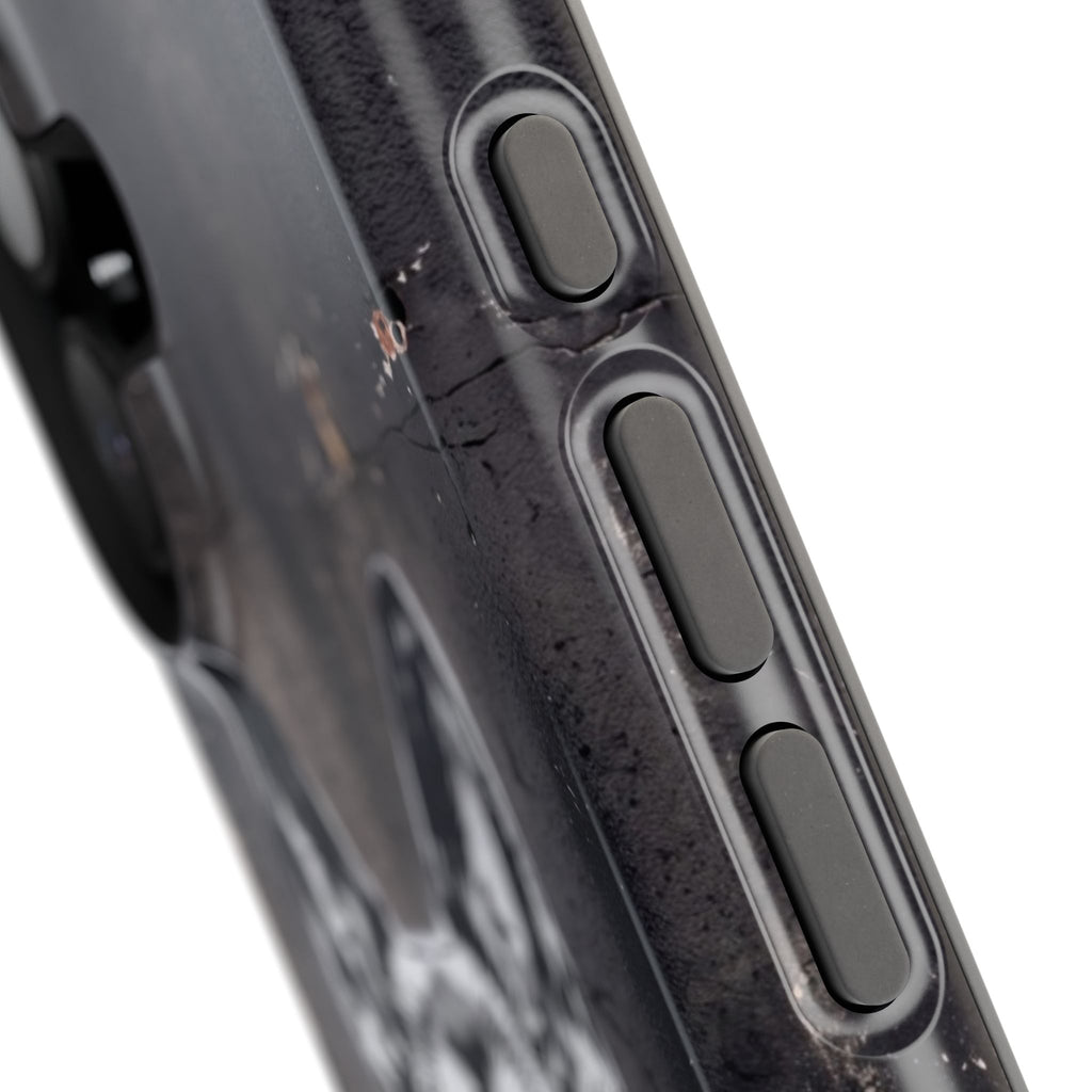 German Shepherd Phone Case | Graffiti Street Art — Tough Magnetic Case with Wireless Charging