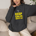 Keep Calm Nurse On Hoodie — Funny Nurse Graphic Pullover