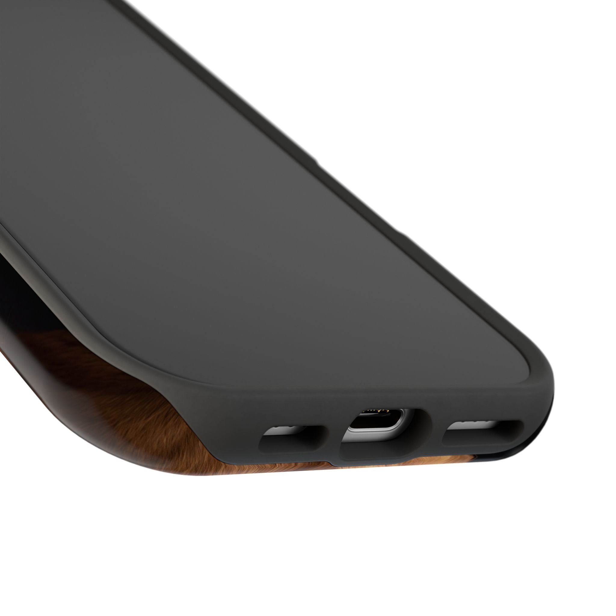 Golden Retriever Portrait Phone Case — Impact-Resistant Wireless Charging Cover