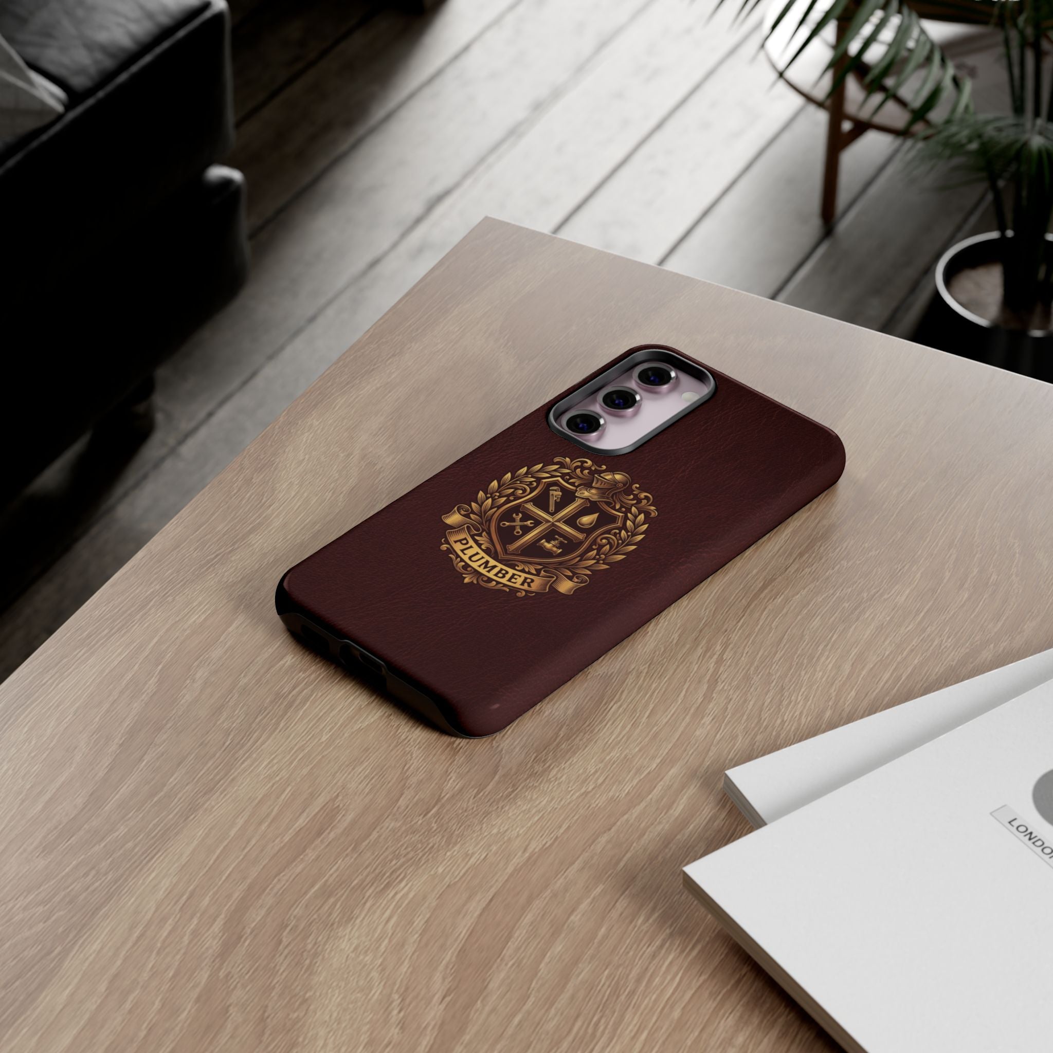Plumber Crest Phone Case - Samsung & iPhone Series