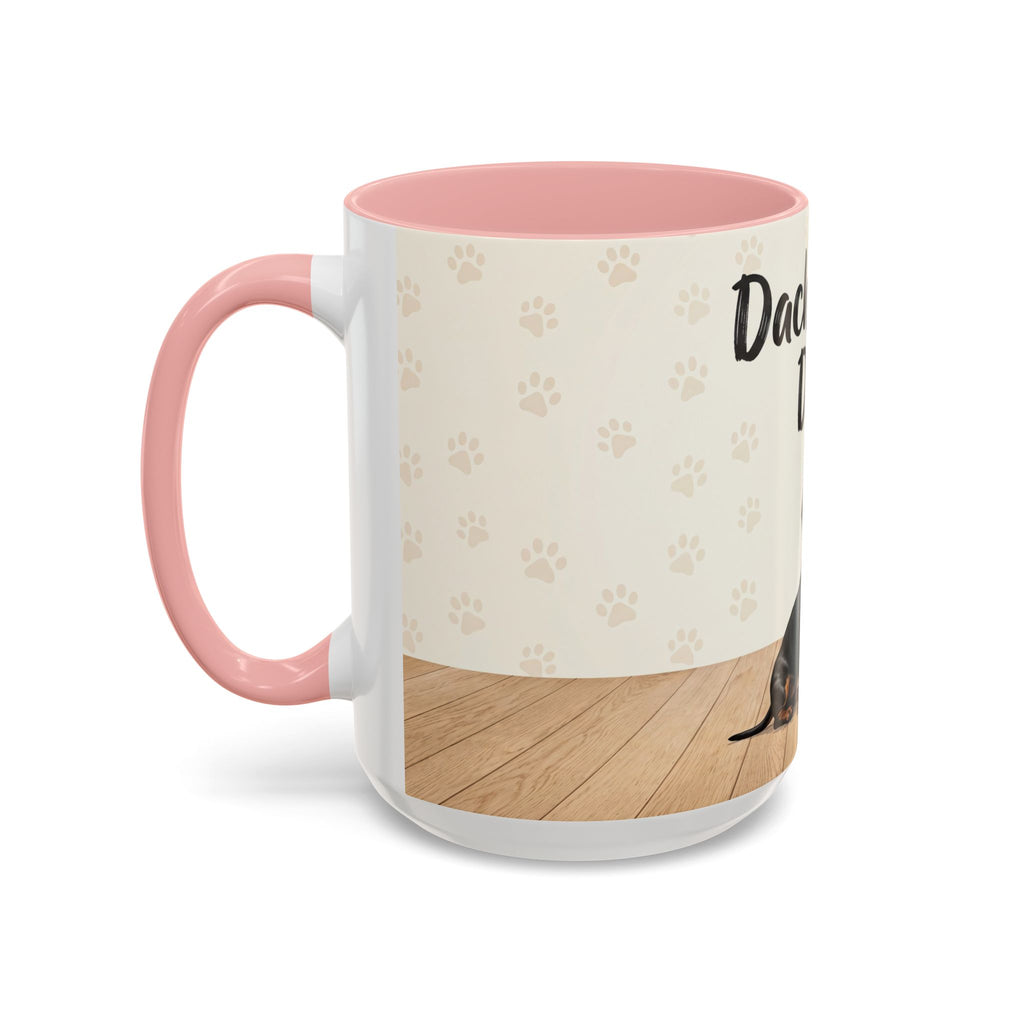 Dachshund Dad Mug | Cute Dog Dad Coffee Mug | Wiener Dog Gift for Dachshund Lovers