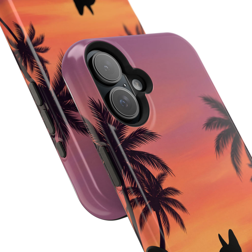 Personalized French Bulldog Tropical Beach Phone Case — Wireless Charging Cover