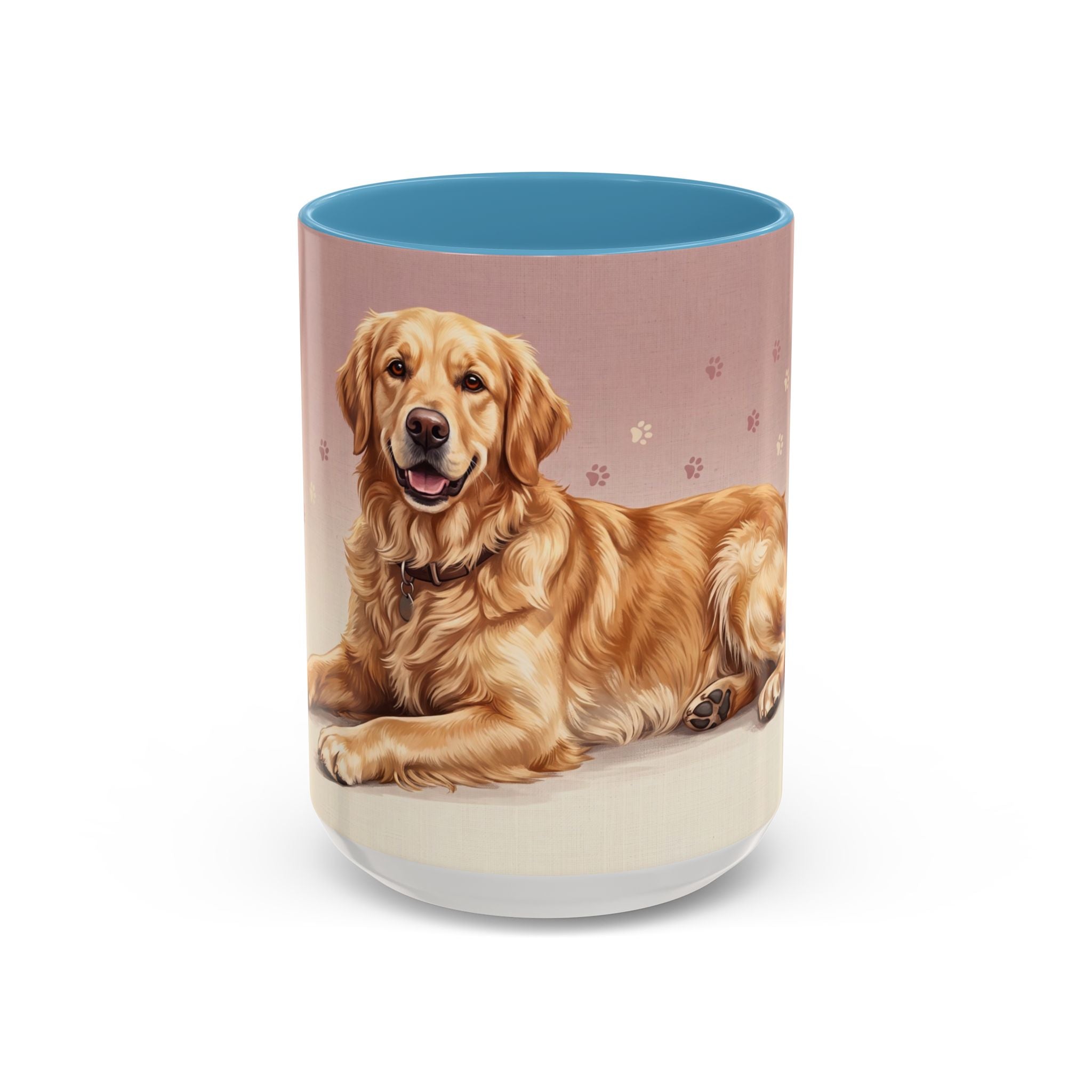 Golden Retriever Lying Down Mug | Golden Retriever Lover Gift | Cute Dog Coffee Mug