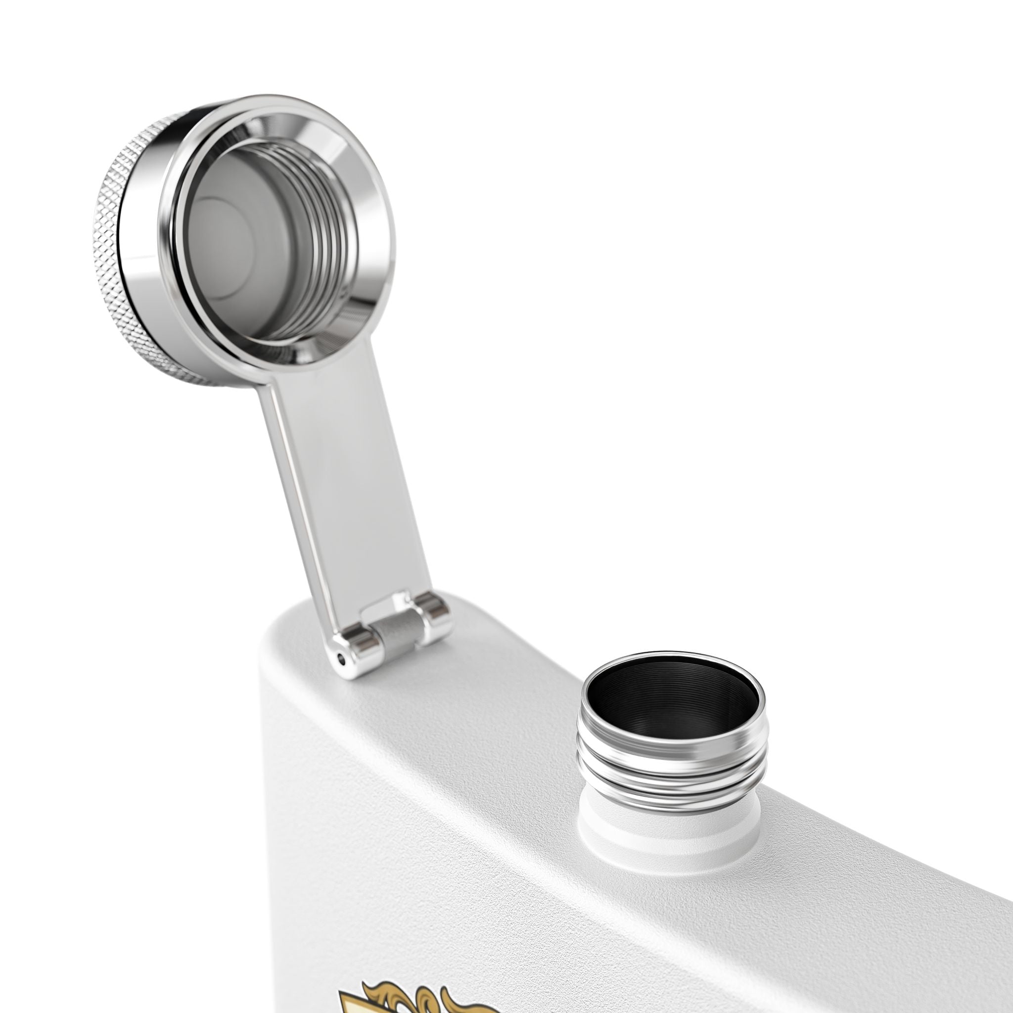 Flask — "Electrician Dad: Voltage & Family" 6oz Stainless Steel Hip Flask