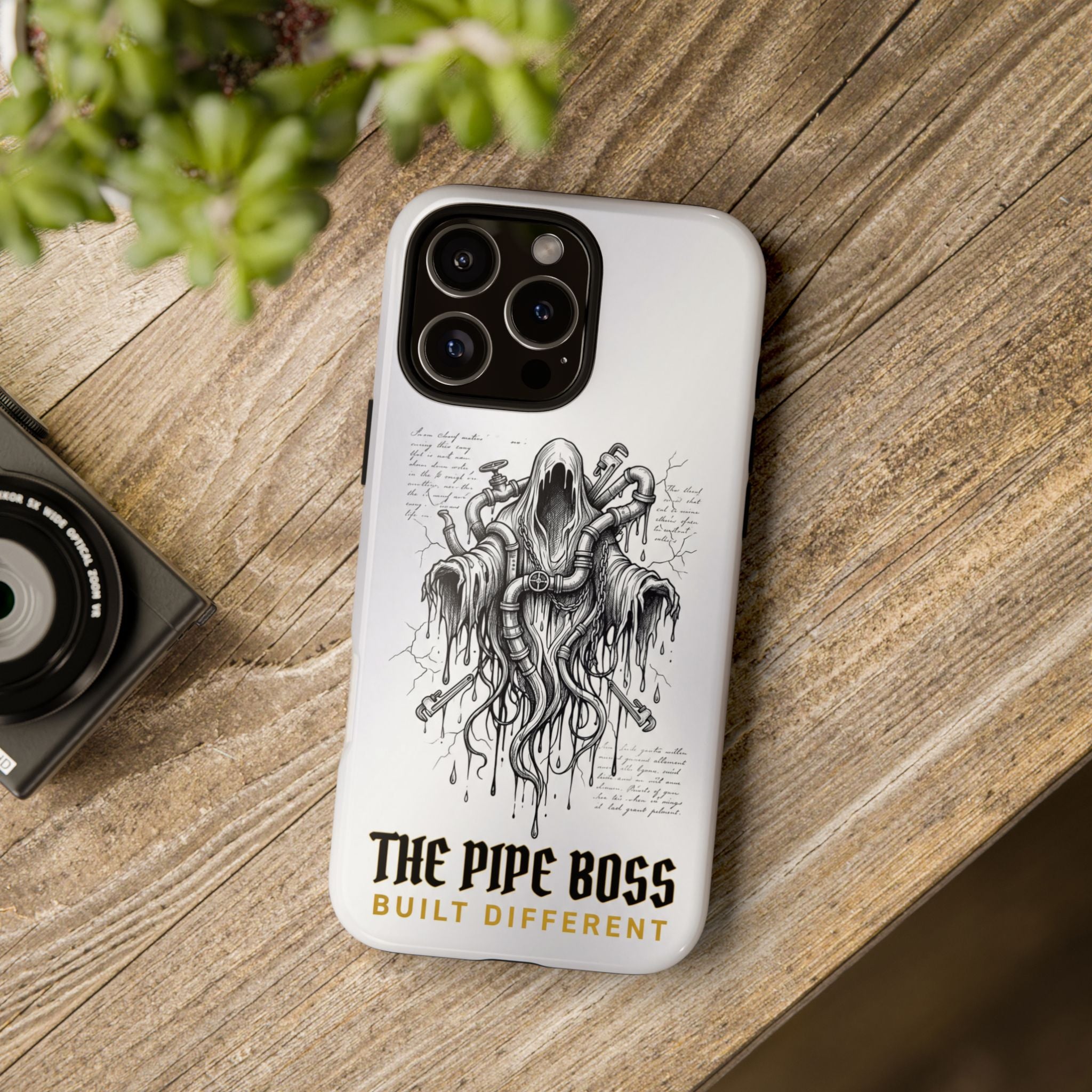 The Pipe Boss Gothic Plumber Phone Case - Samsung & iPhone Series