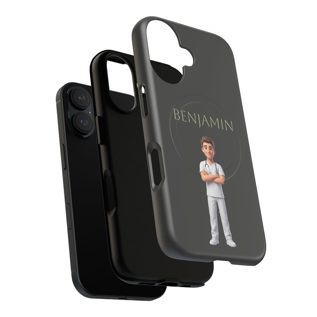 Personalized Nurse Phone Case | MagSafe Compatible, Custom Name iPhone Case