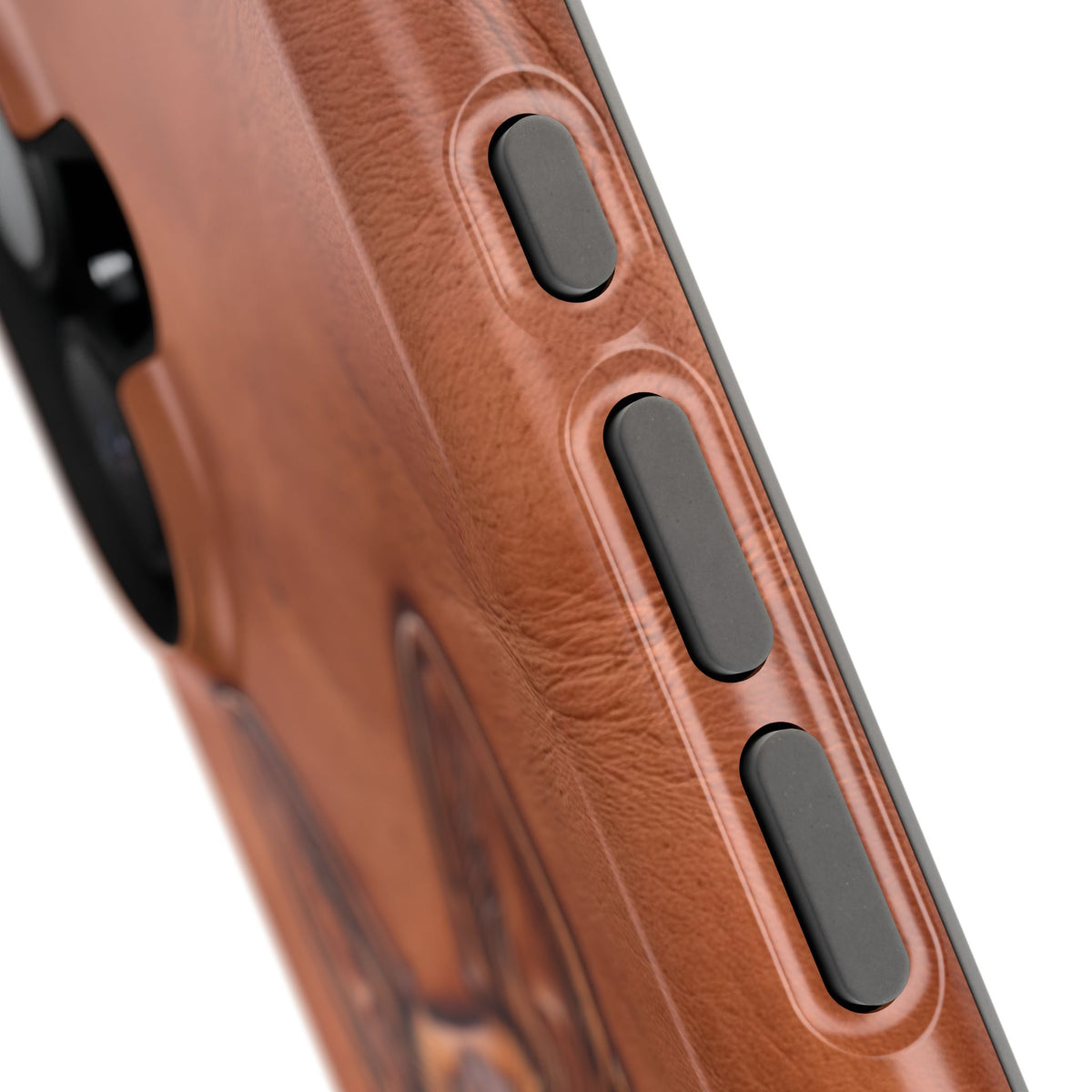 German Shepherd Phone Case | Western Tooled Art — Tough Magnetic Case with Wireless Charging