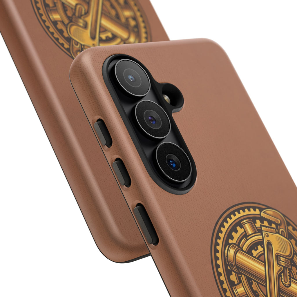 Plumber Born to Build Leather Phone Case - Samsung & iPhone Series